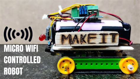 Wifi Controlled Robot Using Esp8266internet Of Thingswifi Robot