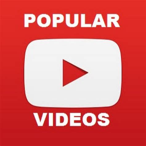 Popular Videos Youtube