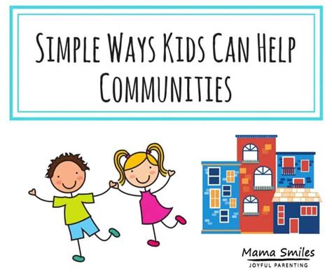 Simple Ways Kids Can Help Communities By Modeling Community Helpers