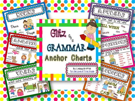 For The Love Of First Grade Printable Anchor Charts Are Here