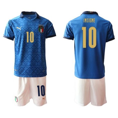 Ausgezeichnet, außergewöhnlich, groß in english: Italien Matchtröjor Lorenzo Insigne 10 Barn Hemma ...