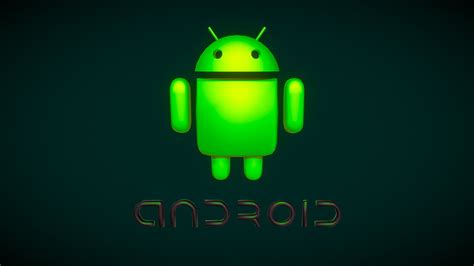 Android Logo Animation Download Free 3d Model By Yanez Designs