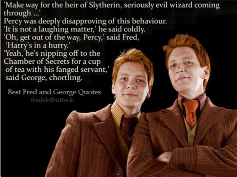 Fred And George Weasley Funny Quotes Quotesgram