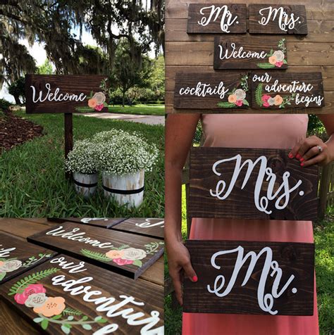 28 Awesome Diy Wedding Signs That Are In Style Chicwedd