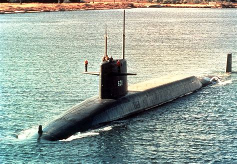 Uss Ulysses S Grant Ssbn 631 February 1991 Us Navy Submarines