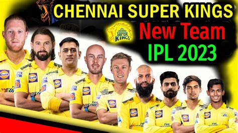 Ipl Chennai Super Kings New Squad Csk Team Probable Squad For