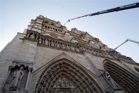 Fire Ravaged Notre Dame Now Stabilized Firefighters Leave