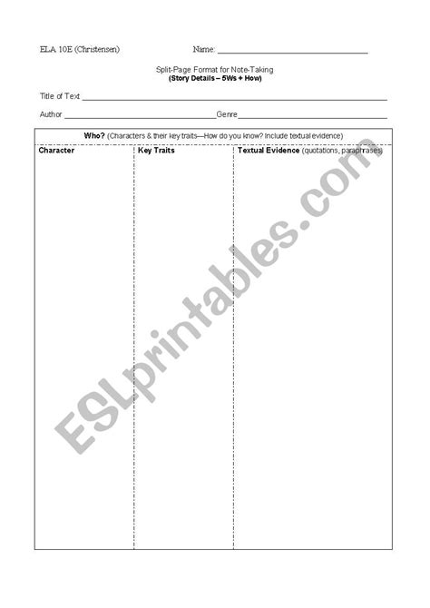 Graphic Organizer Free Printable Note Taking Templates Graphic Vrogue