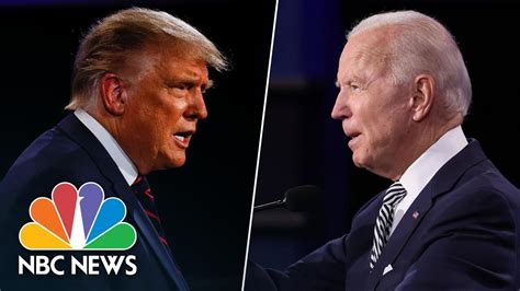 Watch Top Moments From The First Presidential Debate Nbc News Youtube