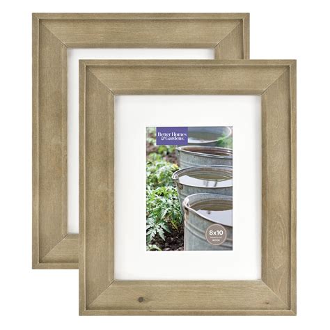 Better Homes And Gardens 8x105x7 Rustic Wood Picture Frame 2pk