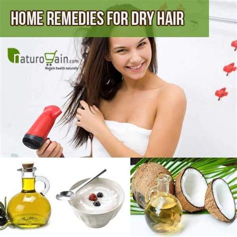 Home Remedy For Dry Brittle Hair 10 Home Remedies For Dry Hair Straight Out Of The