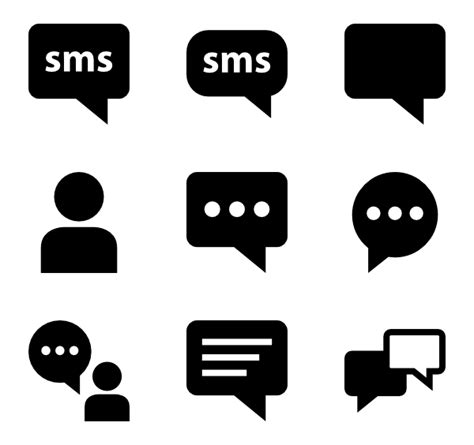 Text Sms Icon 297278 Free Icons Library