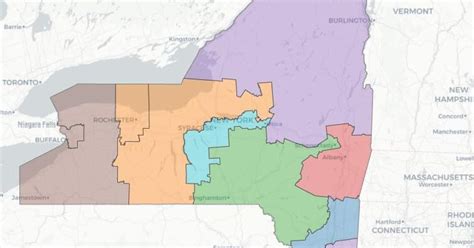 Commission Releases Draft Maps Of Proposed Ny Congressional Districts