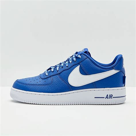 Chaussures Homme Nike Air Force 1 07 Lv8 Bleu Roi 823511 405