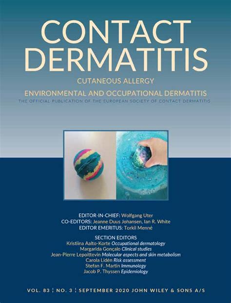 Contact Dermatitis Vol 83 No 3
