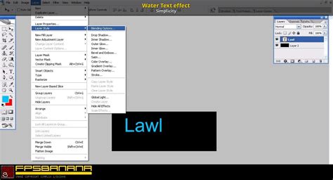Water Text Effect Gamebanana Tutorials