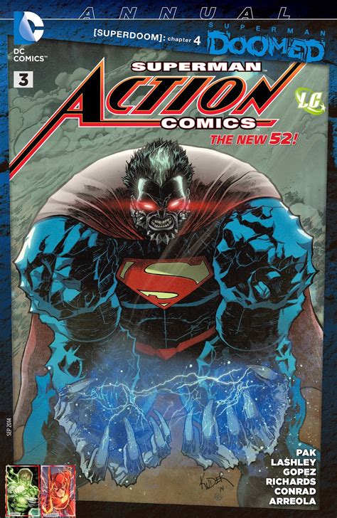 Reseña De Action Comics Annual 3 Mundo Superman Tu Web Del Hombre