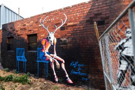 Kaff Eine — Heartcore Street Art Project Melbourne