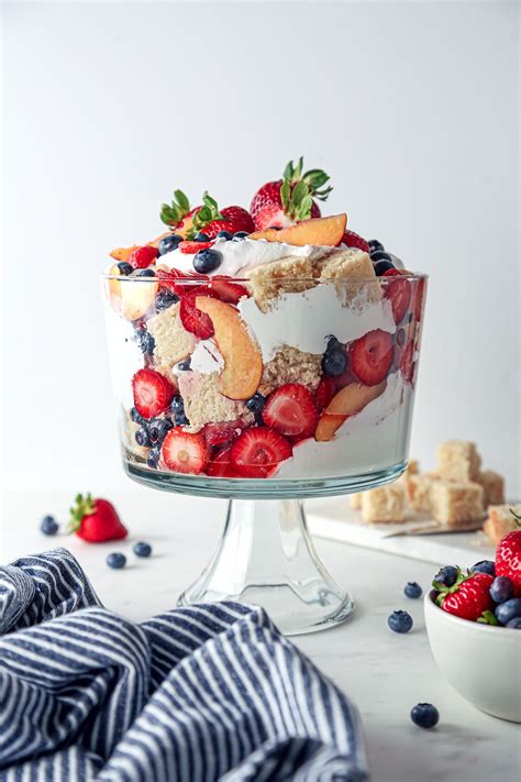 Summer Fruit Trifle Easy To Make And Vegan Friendly Includes Gf