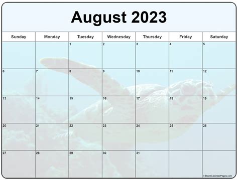 August 2023 Calendar Free Printable Calendar August 2023 Online