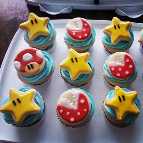 See more ideas about mario birthday, mario birthday cake, super mario party. Mario Kart Cookie Toppers for Cupcakes | Desserts, Baking