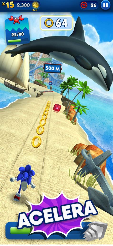 Descarga De Apk De Sonic Dash Juegos De Correr Para Android