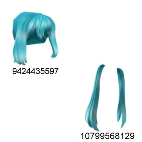 Miku Hatsune Code Hair In 2023 Roblox Roblox Roblox Codes Coding