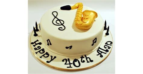 Saxophone Cake