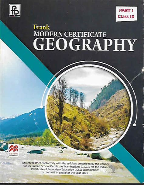 Icse Frank Modern Certificate Geography Class 9 Books4u