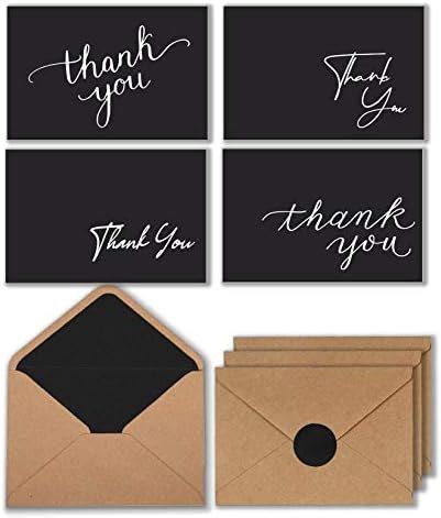 Amazon Com Thank You Cards With Envelopes And Stickers Unique
