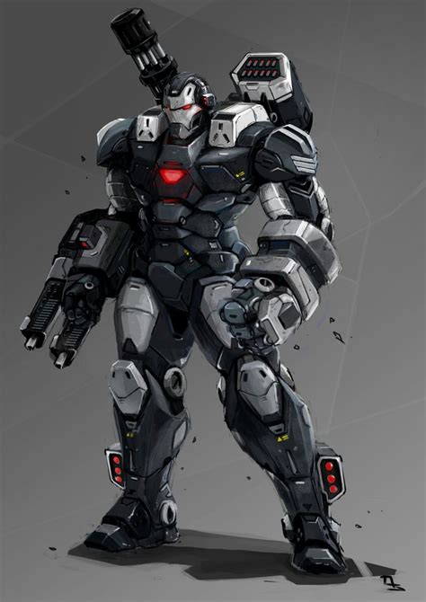 War Machine 1 By Kronium Avengers Animados Traje De Iron Man