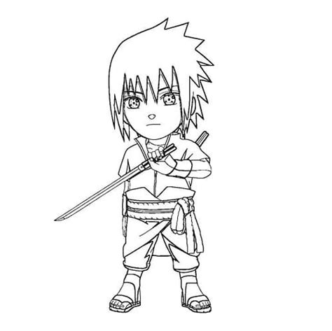 12 Sketsa Sasuke Yang Mudah Dan Simple Broonet