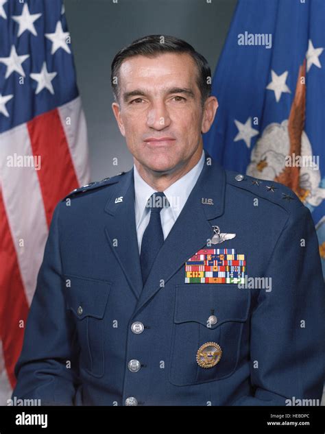 Portrait Us Air Force Usaf Lieutenant General Lgen Robert C Oaks