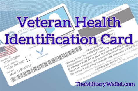 The diners club card, for instance. Get a Veterans Health Identification Card | VA ID Card Eligibility