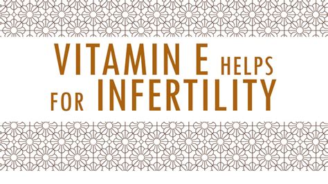 Benefits Of Vitamin E For Infertility Benefits Of Vitamin E For Infertility Health Tips On