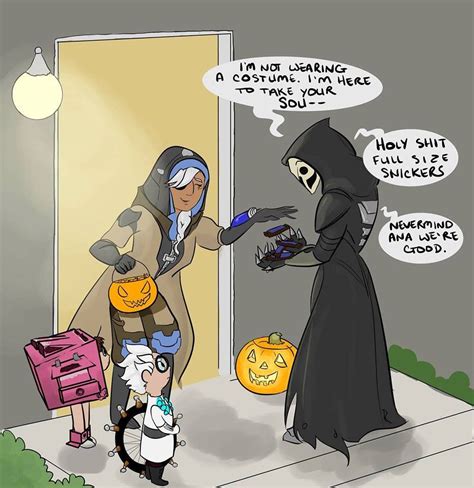 Reaper Halloweenoverwatch Overwatch Funny Overwatch Memes