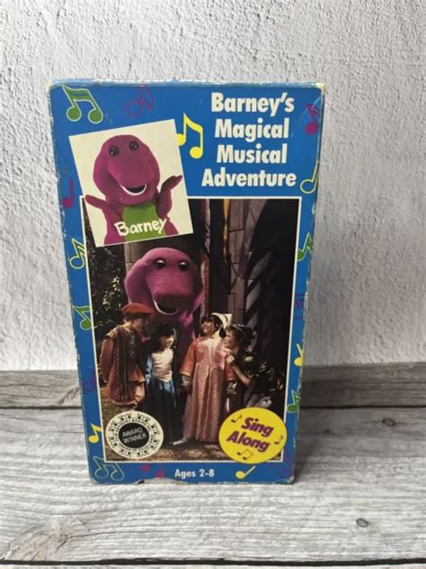 Barney S Magical Musical Adventure Vhs Barney Home Video Sing My XXX