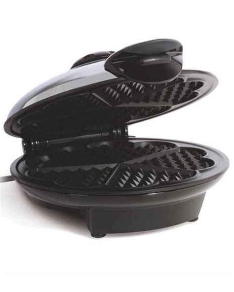 Euro Cuisine Wm520 Heart Shaped Waffle Maker With Eco Friendly Non