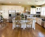 Kitchen Tile Floors With White Cabinets Pictures