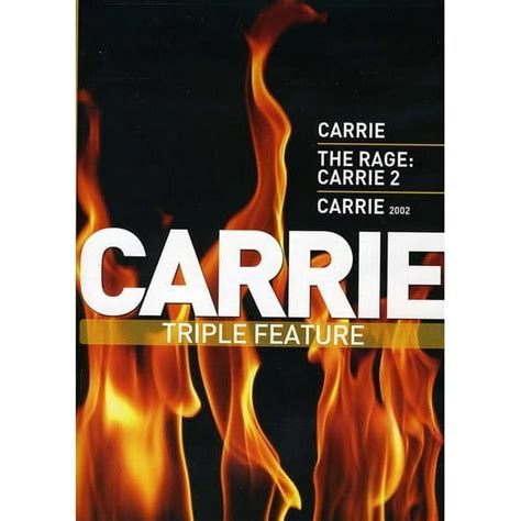 Carrie Triple Feature Carrie 1976 The Rage Carrie 2 Carrie