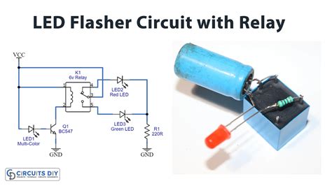 Simple 12v Led Flasher Circuit Diagram Wiring Diagram