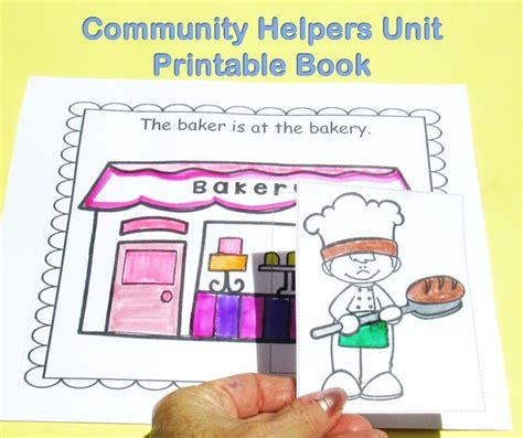 Community Helpers Printable Book Community Helpers Unit Community