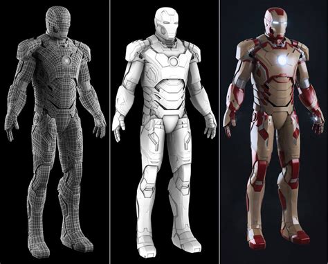 Be the first to contribute! "Iron Man Mark 42" - Ahmed Ali Amer - 3D Galerie "Picture ...
