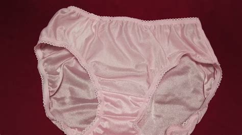 Pink Nylon Panties Sexy 5 Youtube