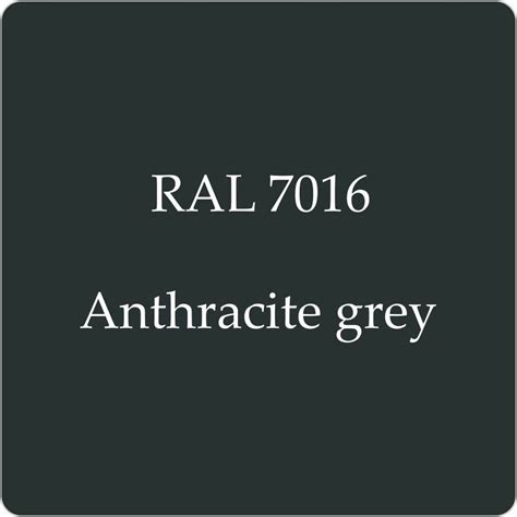 Ral 7016 High Quality German Paint Anthracite Grey 2l With Free