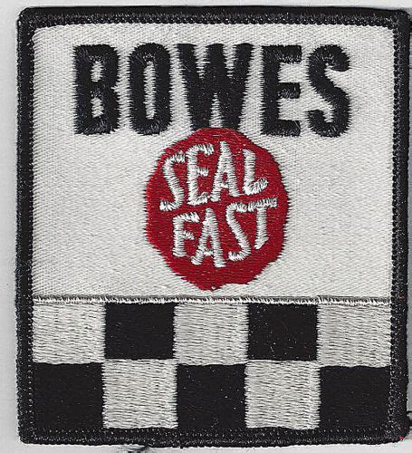 Purchase Bowes Racing Patch 3 Inches Long Size Vintage Embroidered Indy