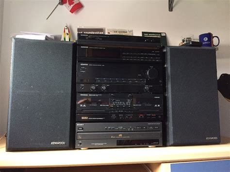 Kenwood Midi Hifi System With Sony Multi Disc Cd Player In Chandlers