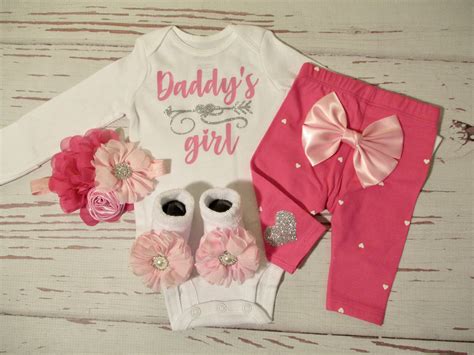 Personalized Baby Girl Coming Home Outfit Baby Girl Outfit Etsy