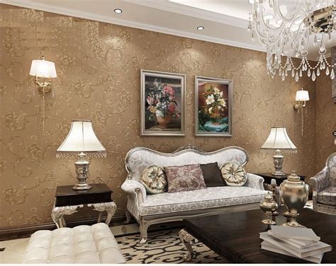 La decoración interior de salas de estar modernas 2020 conseguirlas de infinidad de maneras y presupuestos. Papel Tapiz Cafe Estilo Esuropeo Sala Comedor 5.3m2 ...