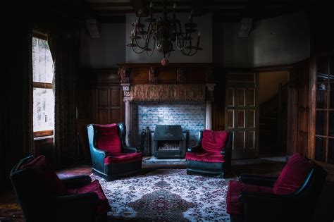 Dark Gothic Living Room